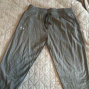Men’s Under Armour Grey Loose Rival Jogger - XXL - NEW WITH TAGS